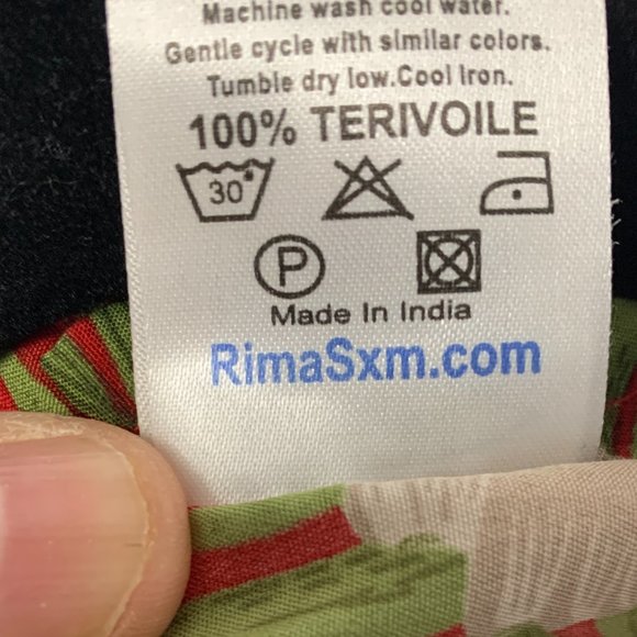 Rima Beachworld Short Sleeve Shirt Size Large - Picture 4 of 4